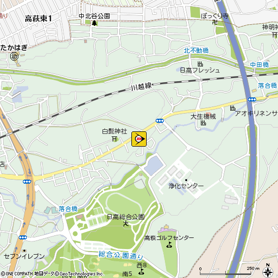 タイヤセンター小林付近の地図